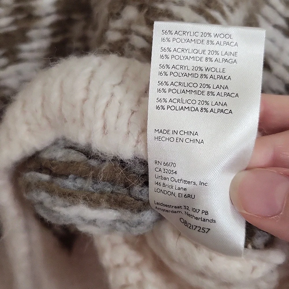 Free people Alpine pullover sweater size small - Picture 5 of 7